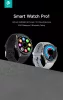 Devia Pro1 Smart Watch okosóra AMOLED kijelzővel - fekete