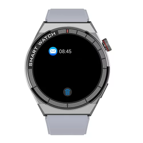 Devia Pro1 Smart Watch okosóra AMOLED kijelzővel - ezüst