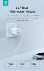 Devia hálózati töltő adapter Type-C + USB bemenettel - 20W - Devia Smart Series PD3.0 + QC3.0 Quick Charger V2 - fehér