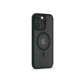   Devia Pino Series Magnetic ütésálló tok - Apple iPhone 15 - zöld