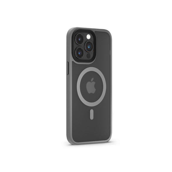 Devia Pino Series Magnetic ütésálló tok - Apple iPhone 15 Pro Max - szürke