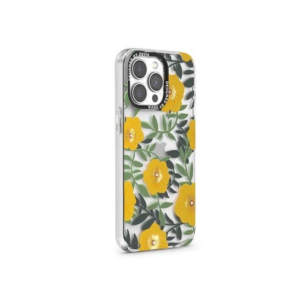 Devia Summer Flower Series Diamond tok - Apple iPhone 15 - F1