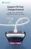 Devia USB Type-C - Lightning adat- és töltőkábel 1 m-es vezetékkel - Devia Kintone Series Type-C to Lightning PD Cable - 27W - fehér