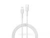 Devia USB Type-C - Lightning adat- és töltőkábel 1 m-es vezetékkel - Devia Kintone Series Type-C to Lightning PD Cable - 27W - fehér - ECO csomagolás