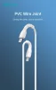 Devia USB Type-C - Lightning adat- és töltőkábel 1 m-es vezetékkel - Devia Kintone Series Type-C to Lightning PD Cable - 27W - fehér - ECO csomagolás
