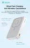 Devia Extreme Speed Series 3in1 Magnetic Wireless PD 20W powerbank/állvány - 10.000 mAh - fekete