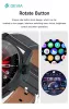 Devia Smart Watch Pro5 okosóra pótszíjjal - fekete