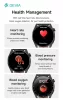 Devia Smart Watch Pro5 okosóra pótszíjjal - fekete