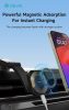 Devia Smart Series Magnetic 15W műszerfalra/szélvédőre vezeték nélküli autós töltő/tartó - fekete