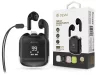 Devia TWS Bluetooth sztereó headset v5.3 + töltőtok - Devia TWS-M6 Wireless Earphone with Charging Case - fekete