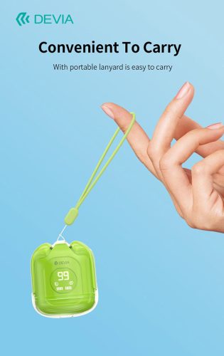 Devia TWS Bluetooth sztereó headset v5.3 + töltőtok - Devia TWS-M6 Wireless Earphone with Charging Case - fehér