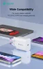 Devia Smart Series 30W GaN PD+QC hálózati gyorstöltő adapter + Type-C/Type-C kábel - fehér