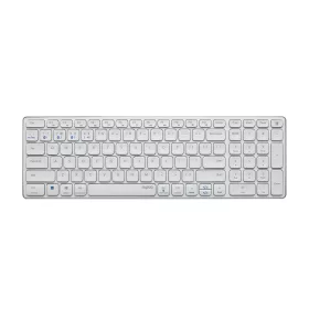   Rapoo E9700M vezeték nélküli billentyűzet BT+2.4GHz - fehér (217473)