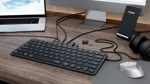 Rapoo UCK-6001 8in1 billentyűzet és USB HUB (226412)