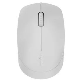   Rapoo M100 Silent vezeték nélküli egér Bluetooth + 2.4GHz - világosszürke (00184533)