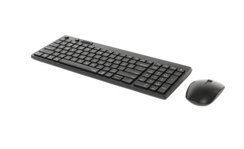 Rapoo 8050T vezeték nélküli billentyűzet és egér szett BT+2.4GHz - fekete (192502)