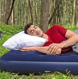 BestWay Felfújható matrac - egyszemélyes, velúr - 188 x 99 x 22 cm (DA00535)