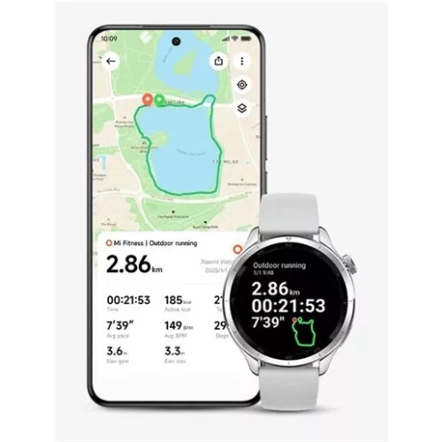 Xiaomi WATCH S4 SILVER (BHR9197GL) okosóra
