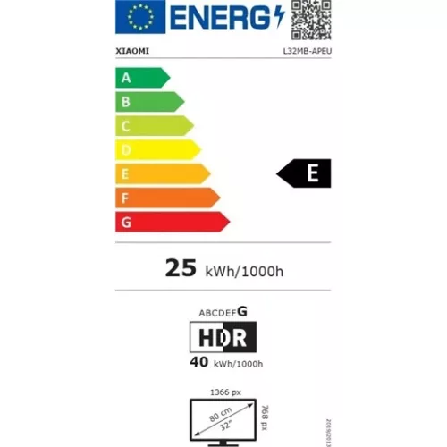 Xiaomi ELA5936EU A PRO 2026 32" hd qled google smart tv