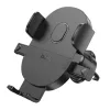 HOCO univerzális szellőzőrácsba illeszthető  autós tartó 4,5-7'' méretű         készülékekhez - HOCO H18 Mighty Air Vent Car Holder - fekete