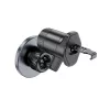 HOCO univerzális szellőzőrácsba illeszthető mágneses autós tartó 4,5-7 '' méretű készülékekhez, MagSafe gyűrűvel - HOCO H23 Air Outlet Car Holder - fekete/ezüst