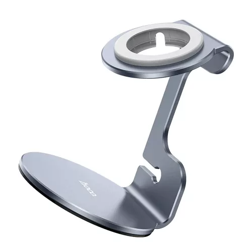 HOCO asztali állvány iWatch mágneses vezeték nélküli töltőhöz - HOCO HD7 iWatch Charging Desktop Stand - szürke