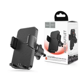   HOCO univerzális szellőzőrácsba illeszthető autós tartó 4,5-7 '' méretű         készülékekhez - HOCO H36 Air Outlet Car Holder - fekete