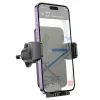 HOCO univerzális szellőzőrácsba illeszthető autós tartó 4,5-7 '' méretű         készülékekhez - HOCO H36 Air Outlet Car Holder - fekete