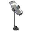 HOCO univerzális műszerfalra/szélvédőre helyezhető autós tartó 4,5-7 '' méretű készülékekhez - HOCO H38 Car Holder - fekete