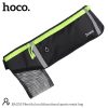 HOCO univerzális övtáska sportoláshoz, túrázáshoz - HOCO Bag05 Multifunctional Sports Waist Bag - fekete/zöld