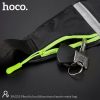 HOCO univerzális övtáska sportoláshoz, túrázáshoz - HOCO Bag05 Multifunctional Sports Waist Bag - fekete/zöld