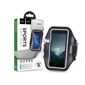   HOCO univerzális kartok sportoláshoz, max. 6,7'' méretű készülékekhez - HOCO Bag01 Sports Arm Bag - fekete