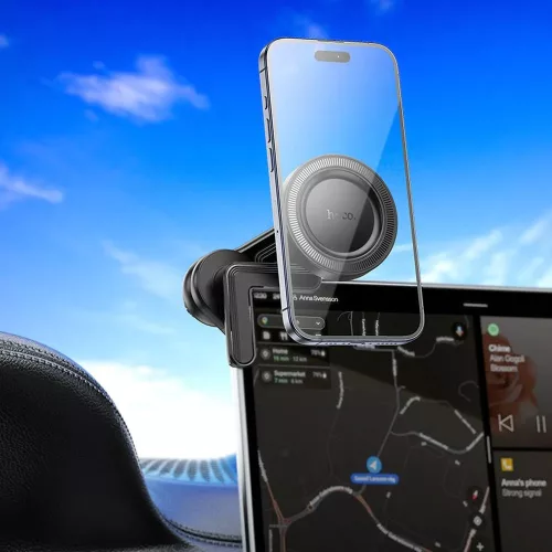 HOCO H57 mágneses telefontartó kijelzőre - 4,5-7" méret - fekete