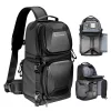 KandF Concept Beta Messenger egyvállas hardshell kamera hátizsák 10L, fekete