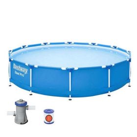 Bestway 56681 medence merevfalú vízforgatós 366 x 76 cm
