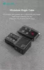 Devia többfunkciós globális hálózati töltő utazó adapter (CN/JP/US/EU/UK/AU) - Devia Global Multi-Function 20W PD + QC Mini Charger - fekete