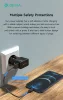 Devia többfunkciós globális hálózati töltő utazó adapter (CN/JP/US/EU/UK/AU) - Devia Global Multi-Function 20W PD + QC Mini Charger - fekete