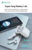 Devia TWS Bluetooth sztereó headset v5.3 + töltőtok - Devia Kintone Series TWS Earphone Full-Functional Type-C - fehér