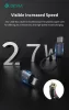 Devia Gracious Series 27W PD Type-C/Lightning adat- és töltőkábel 2m - fekete