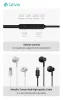 Devia Smart Series M2 Metal In-Ear sztereó fülhallgató - Type-C - fekete