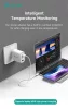 Devia Extreme Speed Series 65W GaN PD gyorstöltő adapter USB+2xType-C - fehér