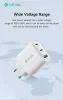 Devia Extreme Speed Series 65W GaN PD gyorstöltő adapter USB+2xType-C - fehér