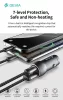 Devia Extreme Speed Series 30W PD+QC USB+Type-C autós töltő adapter+Type-C/Type-C kábel 1m - fekete