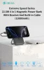 Devia Extreme Speed Series Magnetic 4in1 22.5W powerbank/állvány - Type-C - 10.000 mAh - szürke
