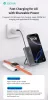 Devia Extreme Speed Series Magnetic 4in1 22.5W powerbank/állvány - Type-C - 10.000 mAh - ezüst