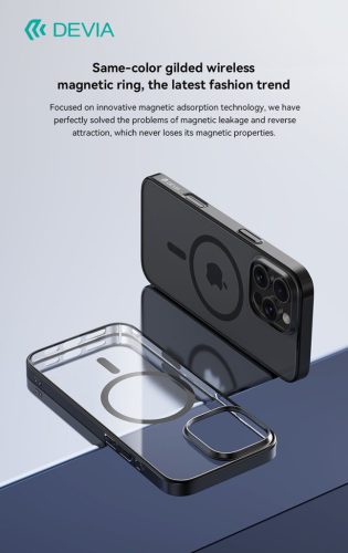 Devia Glimmer Magnetic Series tok - Apple iPhone 16 - kék
