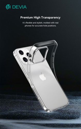 Devia Naked Series tok - Apple iPhone 16 Plus - átlátszó