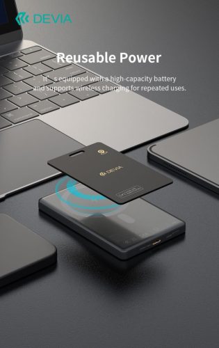 Devia Lite Tag Anti-Lost Device helymeghatározó kártya - fekete