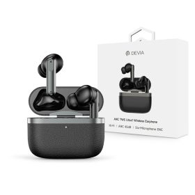 Devia TWS-Ultra1 ANC Bluetooth sztereó headset - fekete