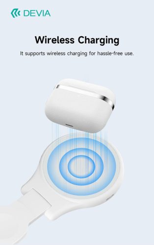 Devia TWS-Ultra1 ANC Bluetooth sztereó headset - fekete